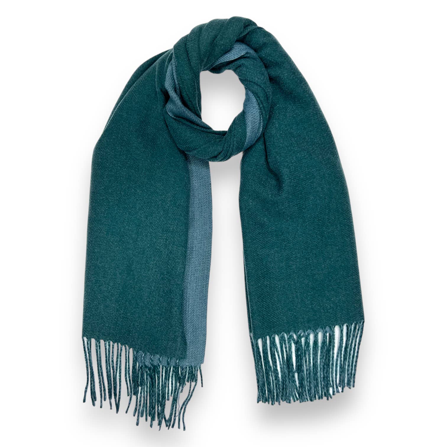 London Scarves - Vente Écharpe – femme - Écharpe réversible unie bicolore en mélange cachemire20