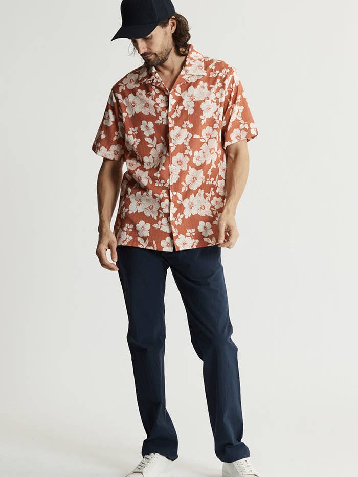 JACHS NY - Wholesale Button Down Shirt - Men's - Lyocell Twill Short Sleeve Camp Shirt22