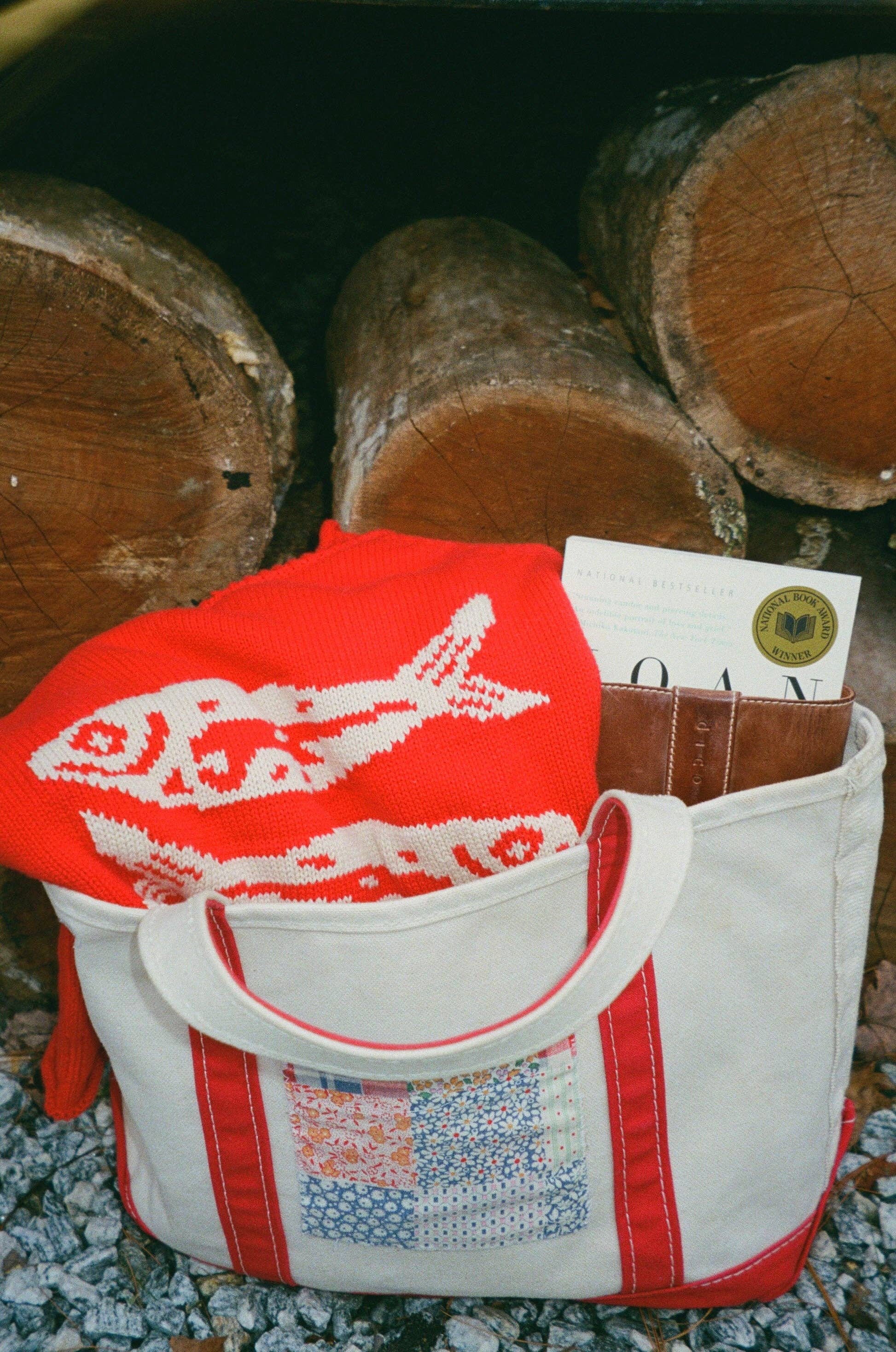 Beaten Path Co - Wholesale Knit Sweater - Unisex - RED COTTON FISH SWEATER11