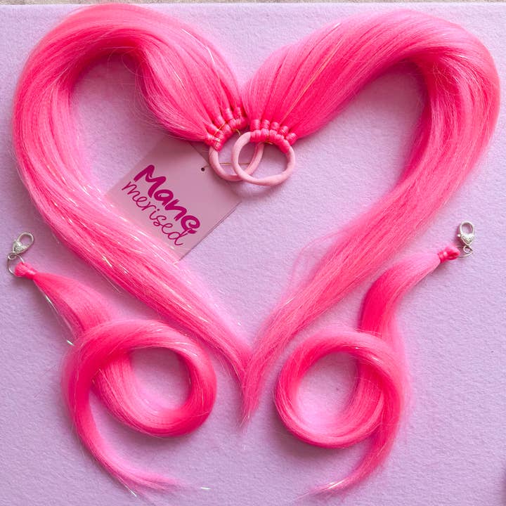 Manemerised - Wholesale Hair extensions - Mira Pigtails & clip in baby braids