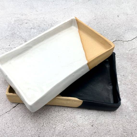 Ruby Farms Pottery - Wholesale Decorative Tray - Rustic "Catch All" Valet Tray