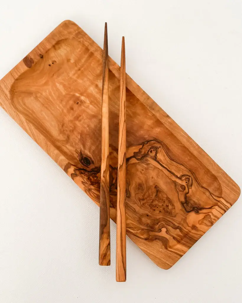 High crafty – wholesale Serving plate – Olive Wood Rectangular Plate – Handcrafted Serving & Sushi P0