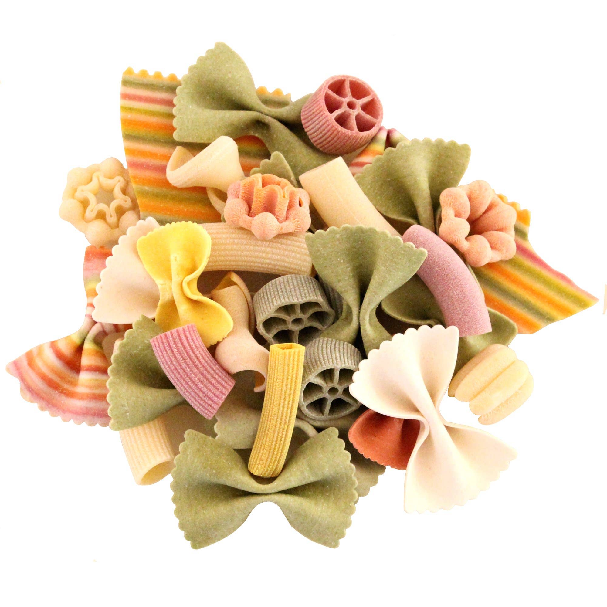 M5 Corporation - Wholesale Pasta - Organic Leftovers (Monnezza) Colored Pasta - 17.6oz (500gm)1