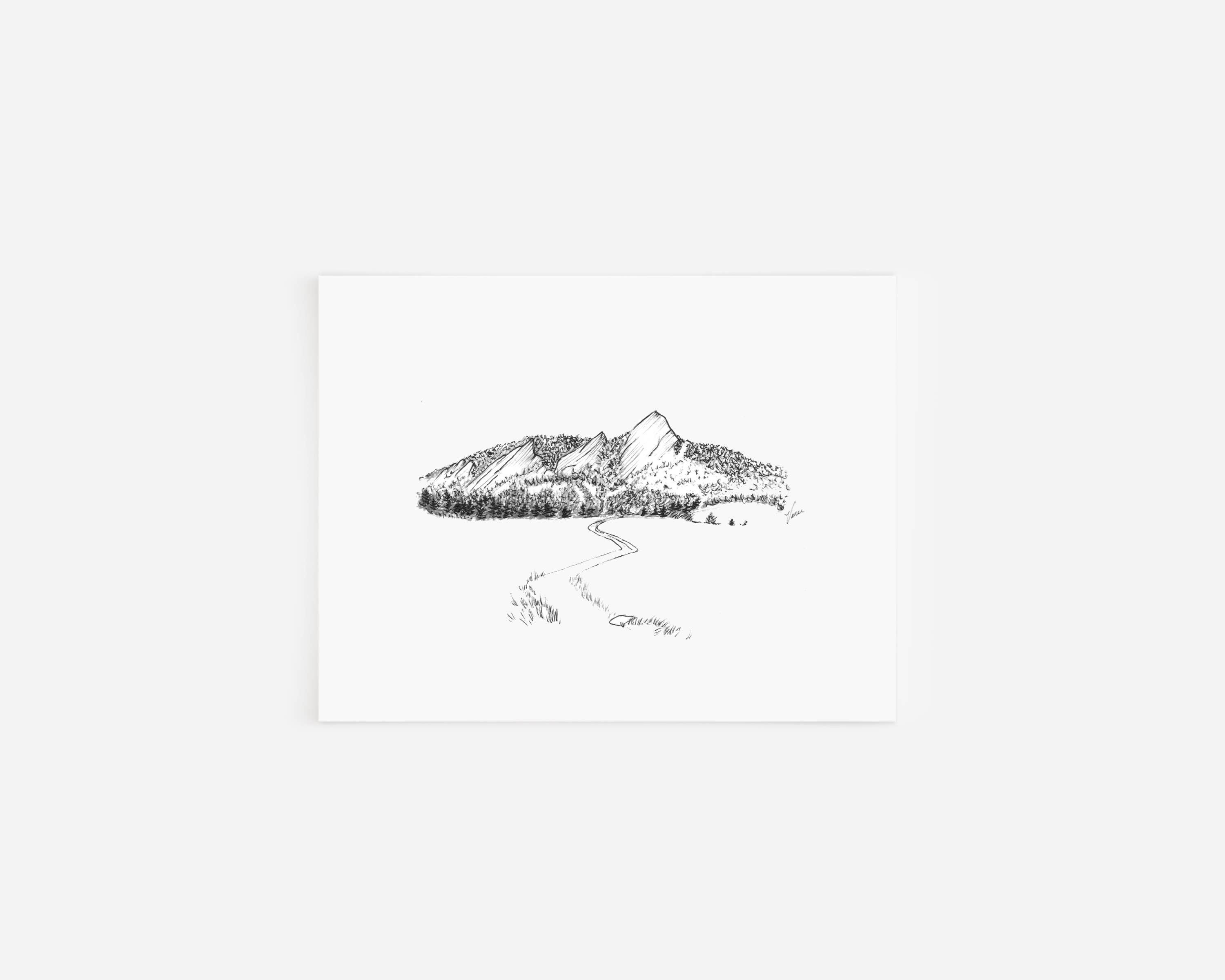 Vanee.ink - Vendita all'ingrosso Set di cartoleria/cancelleria - Flatirons Notecard2
