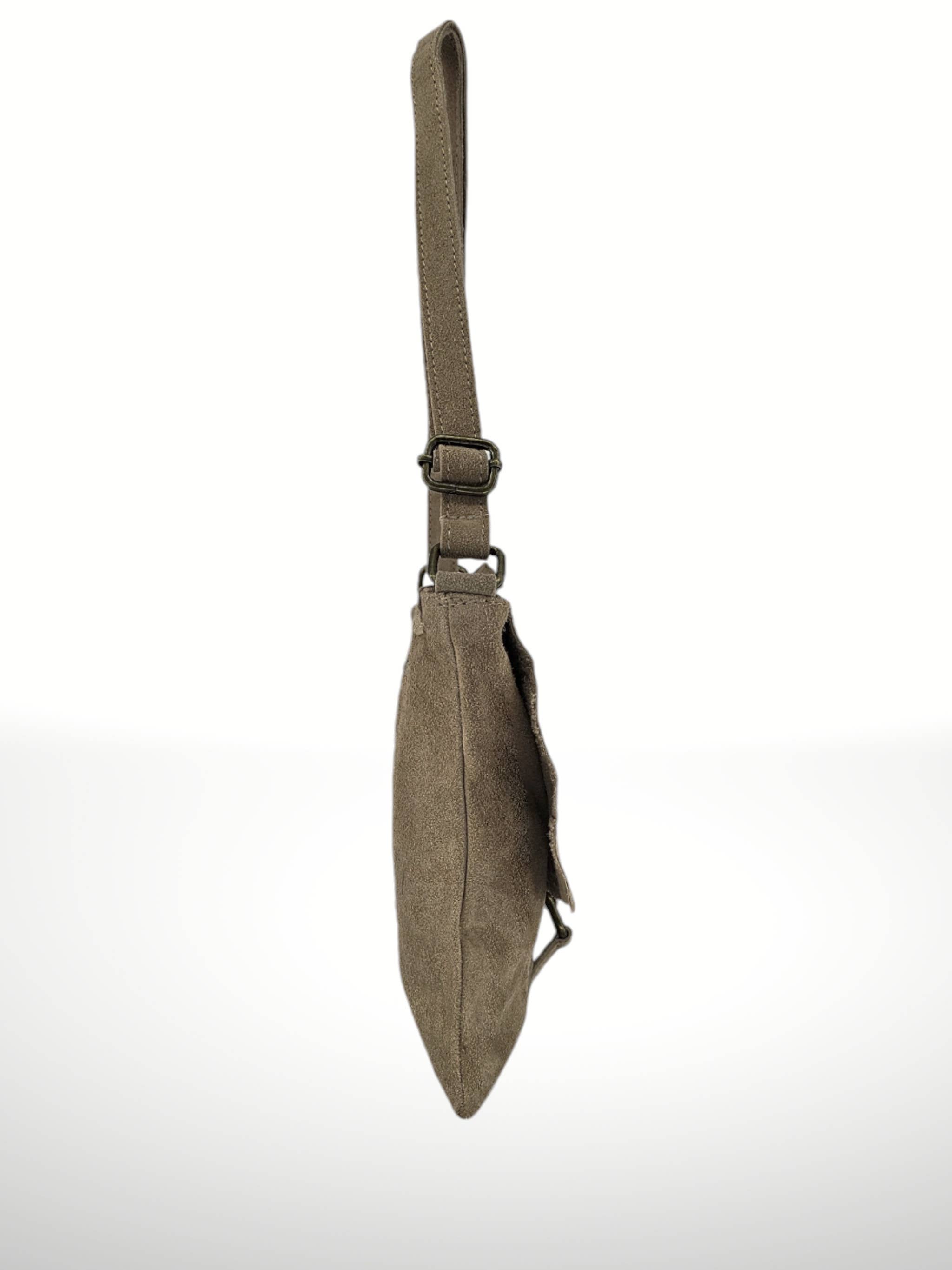 ITALIAN'S LEATHER - Vendita all'ingrosso Borsa a tracolla - Donna - Tracolla in pelle scamosciata Adina 19003324