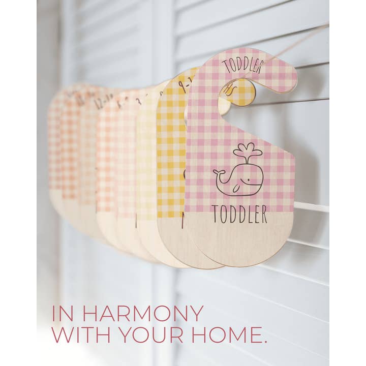 Leib Games – Großhandel Kleiderbügel – Holz-Babykleiderschrankteiler, Babyzimmer-Kleiderschrank-Organizer7