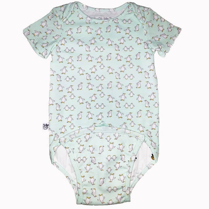 EZ-On BaBeez™ - Lente en Zomer - Pinguïn - Romper tje voor wholesale door EZ-On BaBeez