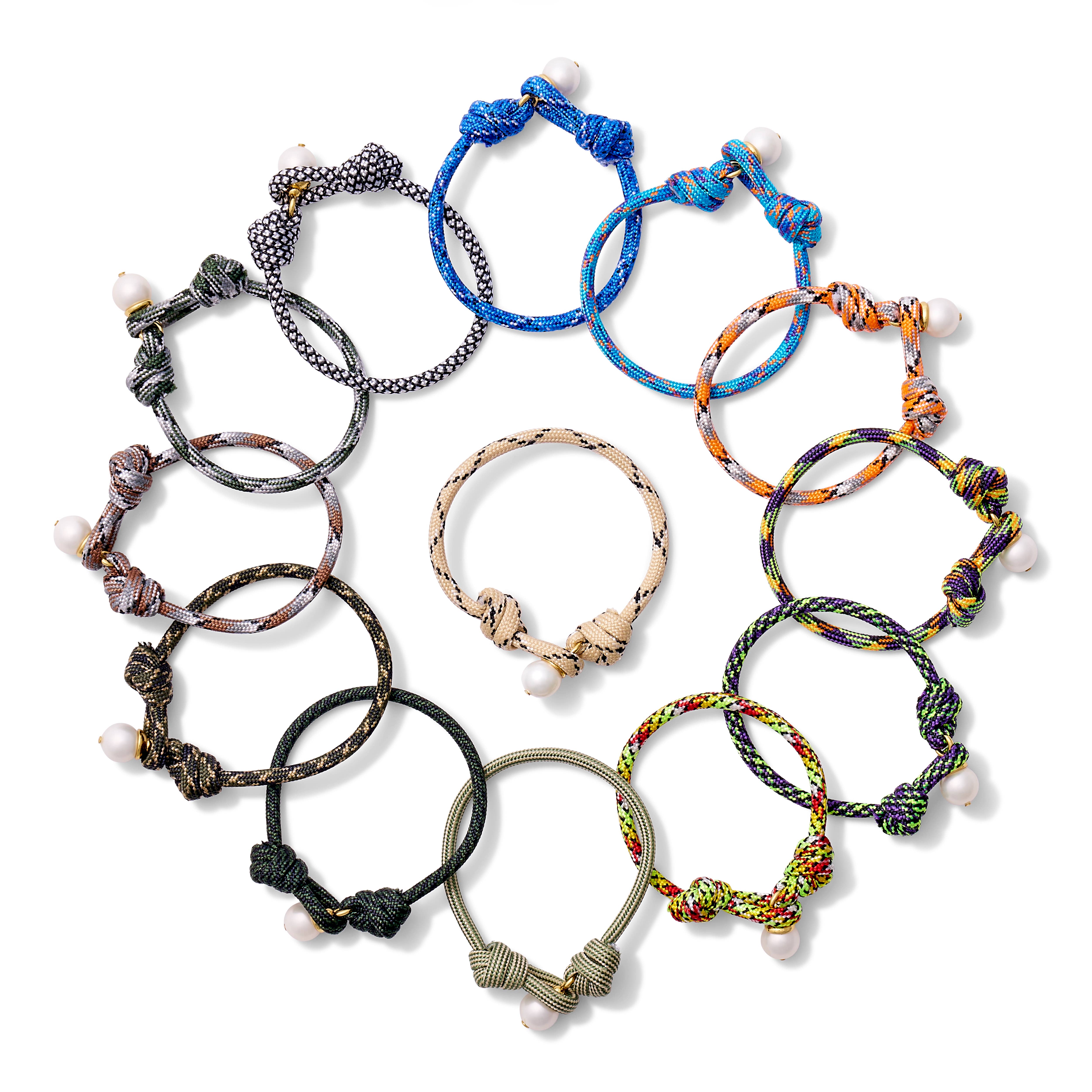 CC & Co by Catherine Canino - Wholesale Woven/Braided Bracelet - The Paracord + Pearl Bracelet13