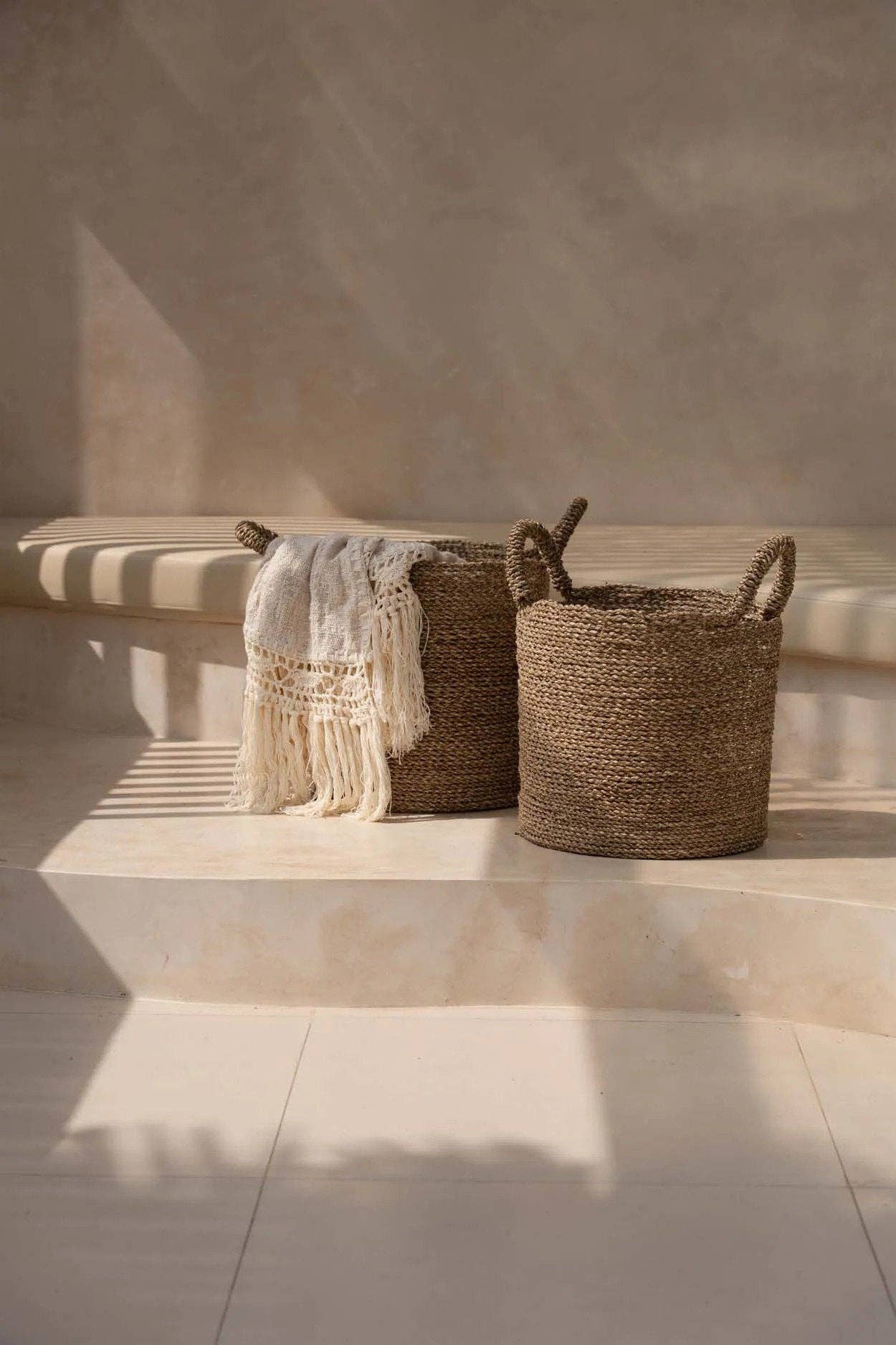 Bazar Bizar Living - Wholesale Basket - The Sensity Baskets - Natural - XL2
