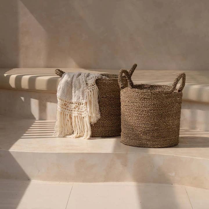 Bazar Bizar Living - Vendita all'ingrosso Cestini - Le Ceste Sensity - Naturale - XL2