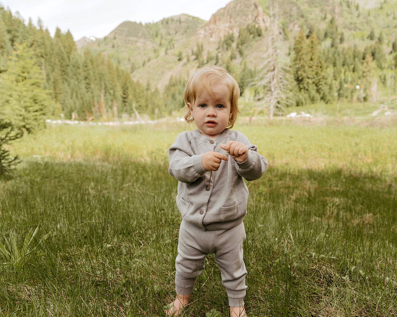 Viverano Organics - Wholesale Cardigan - Baby - Milan Pastel Baby Button Cardigan Sweater (Organic Cotton)10