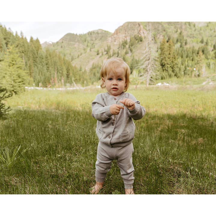 Viverano Organics - Wholesale Cardigan - Baby - Milan Pastel Baby Button Cardigan Sweater (Organic Cotton)13