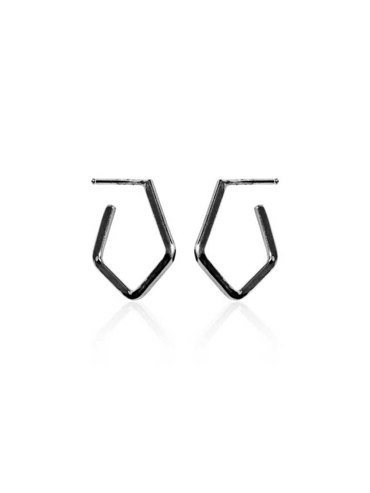 KRUMME OHRRINGE, KLEIN für den Großhandel von Jewelry by Moette