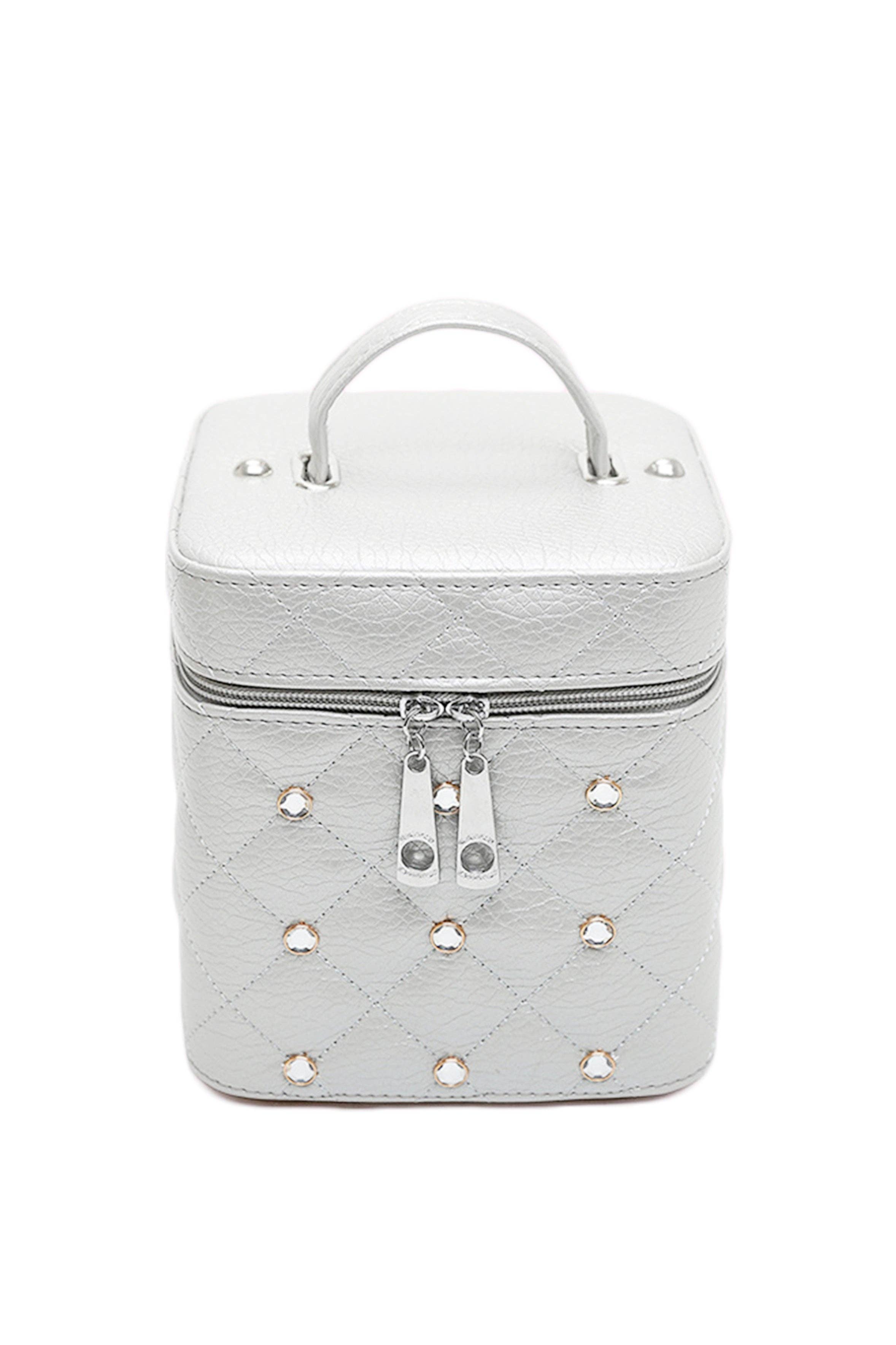 Ole - Wholesale Makeup/Cosmetic Bag - Rhinestone Make-up Box HB23971