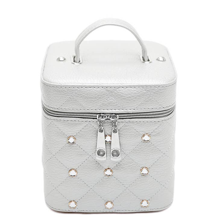 Ole - Wholesale Makeup/Cosmetic Bag - Rhinestone Make-up Box HB23971