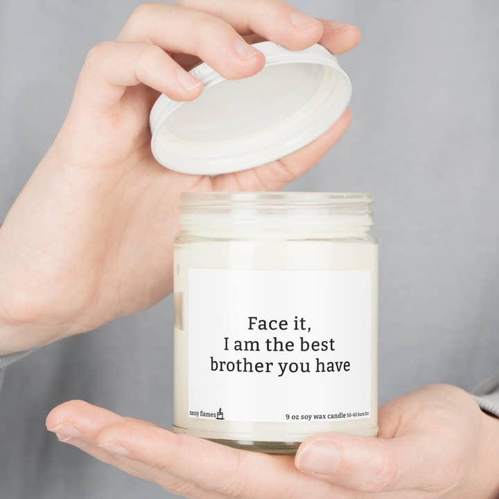 Best Brother Soy Wax Scented Candles, 9oz for wholesale by Sassy Flames
