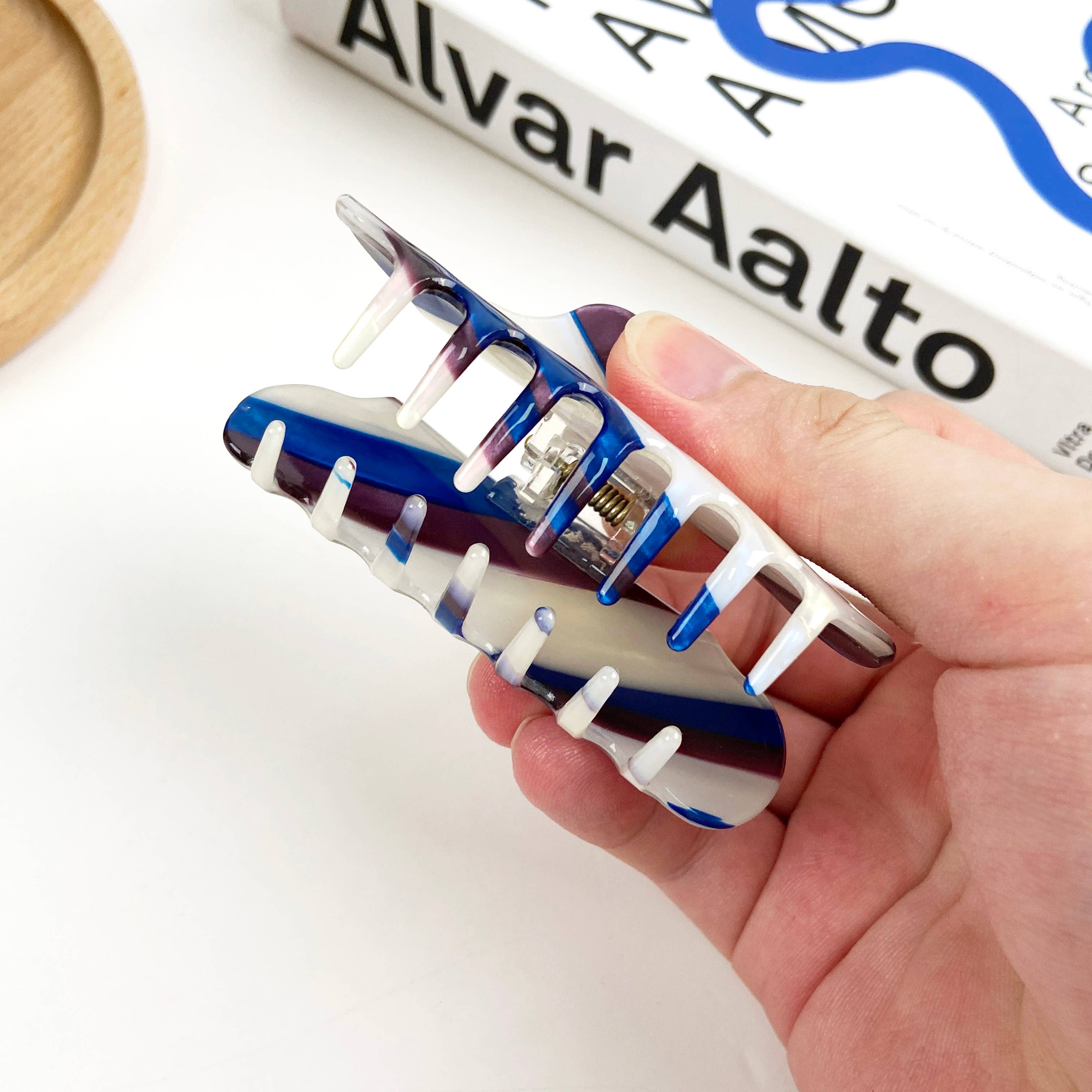 TheDivaSoap – wholesale Hårklämma - Dam – Färgglada molnklämmor i acetat, hårklämmor med klor2