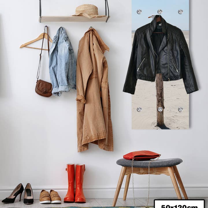 Garderobe - Måge på stamme for engroshandel hos Queence