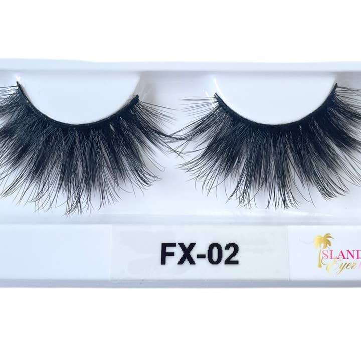 Island Eyez Vendor - Wholesale False/Fake Eyelashes - 25mm Faux Minks Wholesale