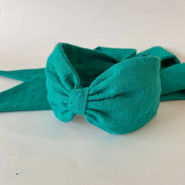 Nuevemi - Wholesale Fashion Headband - Women's - Headband - Turquoise Bow Turban2