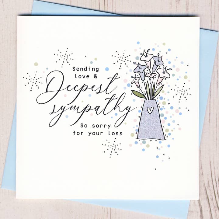 Sympathy Card for wholesale by Eggbert & Daisy