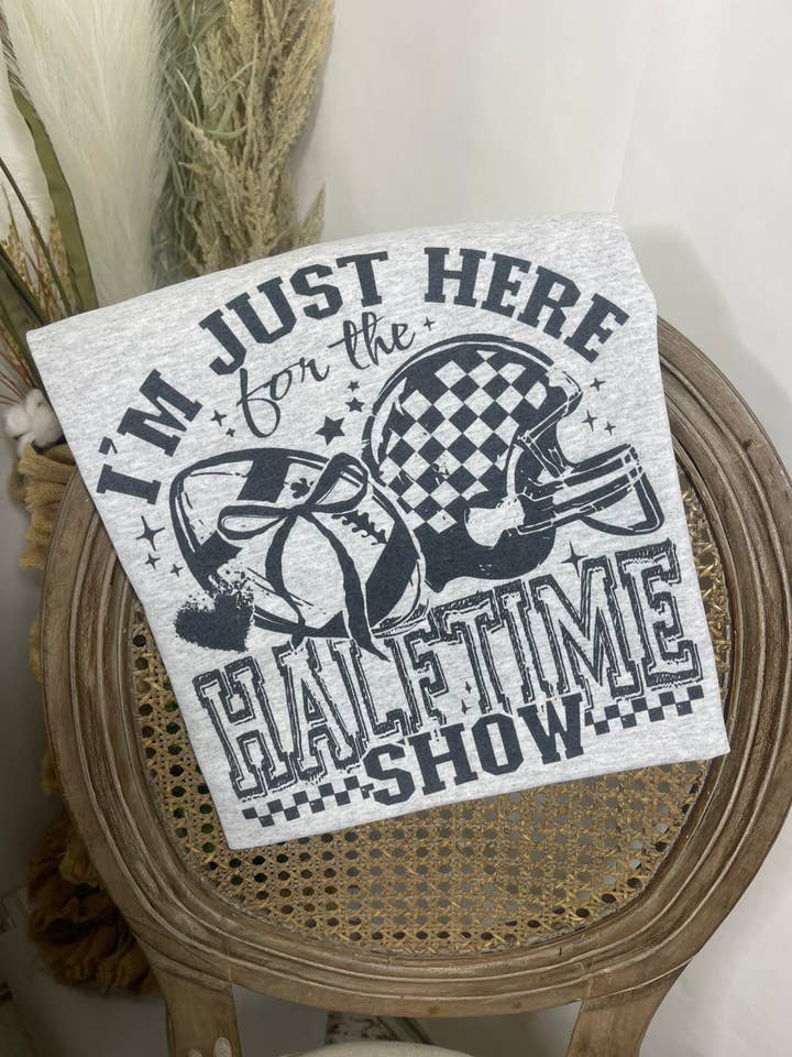 I'm Just Here for the Halftime Show (Gildan Sub T-Shirt) for wholesale by 1/2 Penny Wholesale