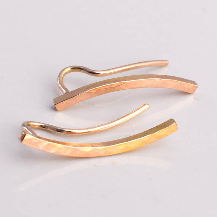 14 k guld fyldt perfekt øreklatrere for engroshandel hos Renegade Silver