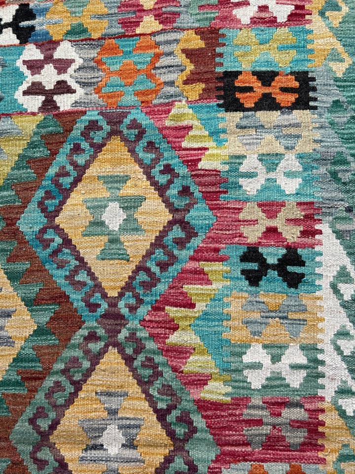 Alfombra Kilim 4'x6' para venta al por mayor de Turkmen Handicrafts