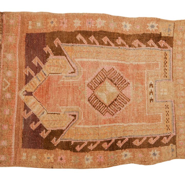 3x4 Vintage Distressed Kars Square Rug for wholesale by Old New House