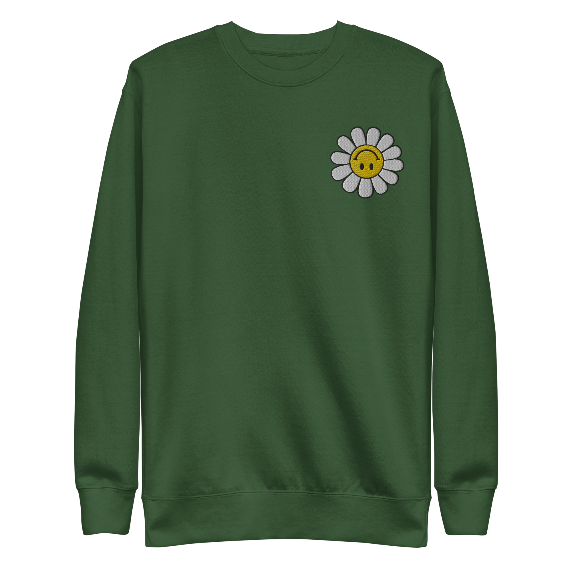 Sara Lutz Art - Wholesale Sweatshirt - Unisex - Daisy Patch Embroidered Sweatshirt3