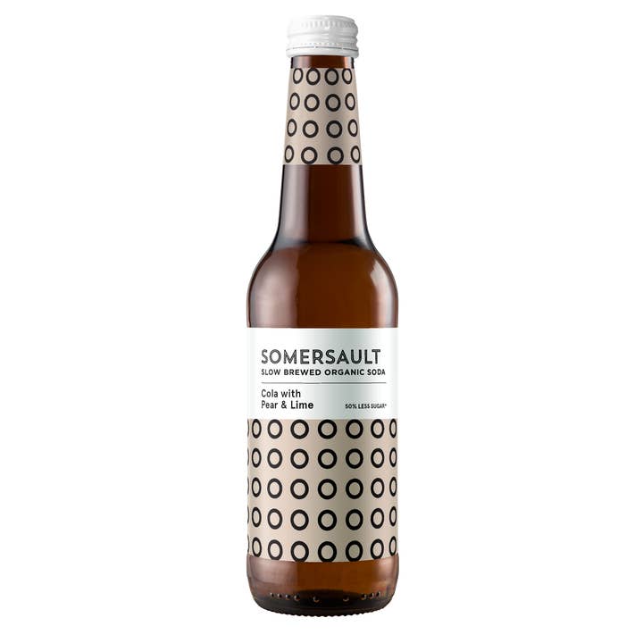 Nib and Noble - Wholesale Soda/Carbonated Drink - Somersault Organic Soda Cola, Pear & Lime