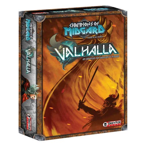 Champions of Midgard : extension Valhalla pour la vente par Grey Fox Games