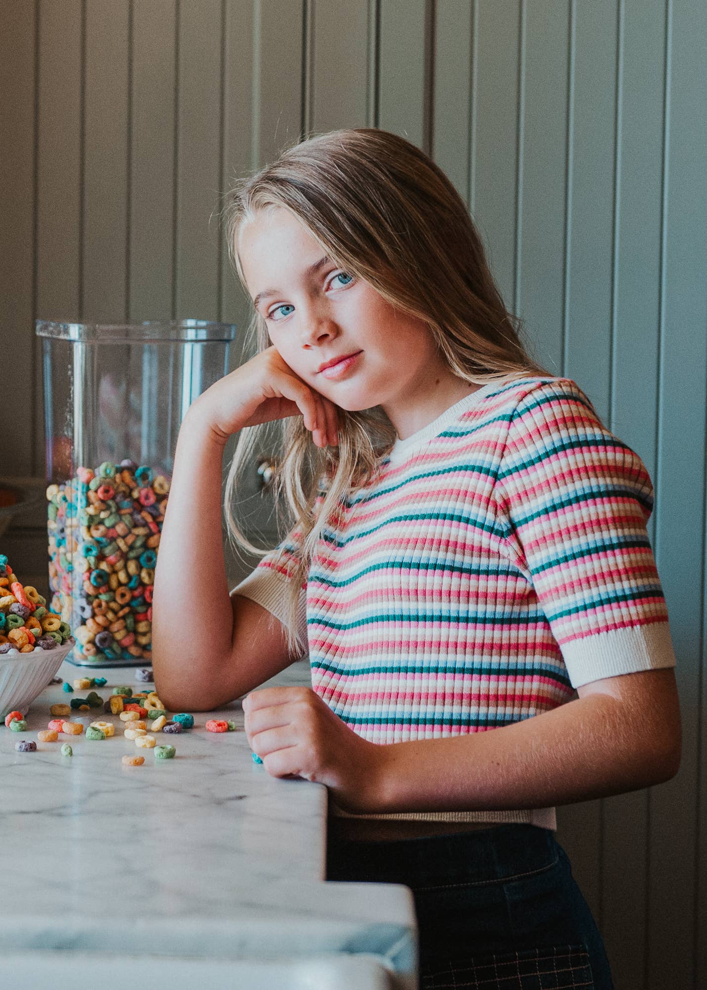 s Stripe Donna Sweater for wholesale on Faire