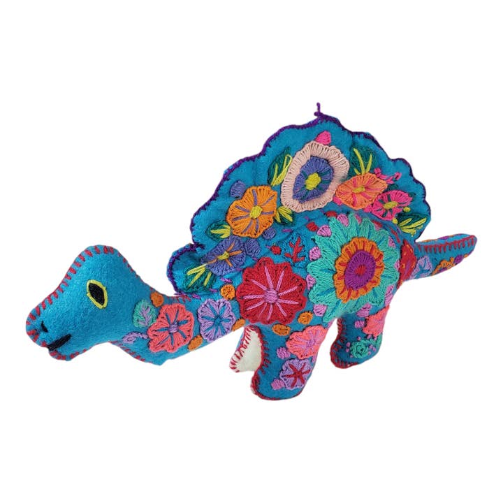 The Little Pueblo - Vente Peluche – enfant et bébé - Stégosaure, dinosaure Animalito, originaire du Chiapas, au Mexique2