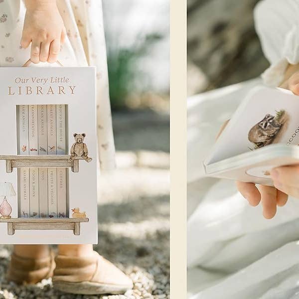 Paige Tate & Co. – wholesale Baby- och småbarnsbok (0–2) – Vår Mycket Lilla Bibliotek Styrelsebok Set4