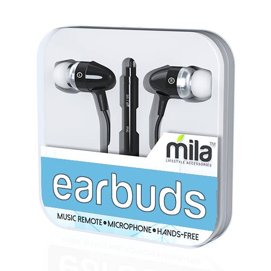 Compact Aux 3.5mm Earphones for wholesale by Mila Wholesale