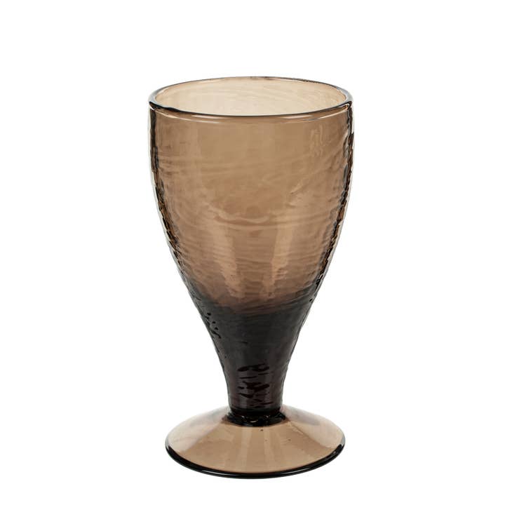 Valdes Water Glass, Earth for wholesale by Indaba Trading