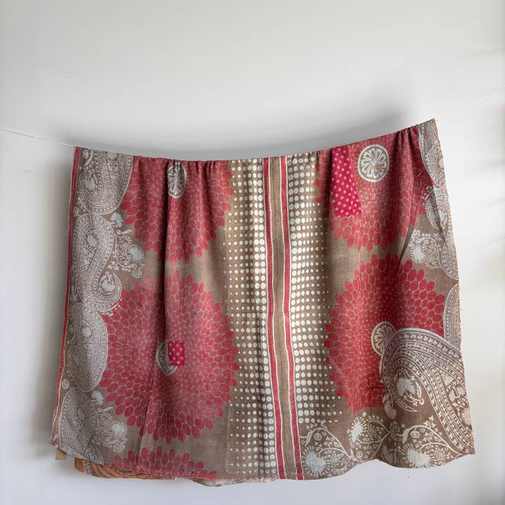 Unieke vintage Kantha #6 stuk 172 x 234 cm voor wholesale door Maison Lilo