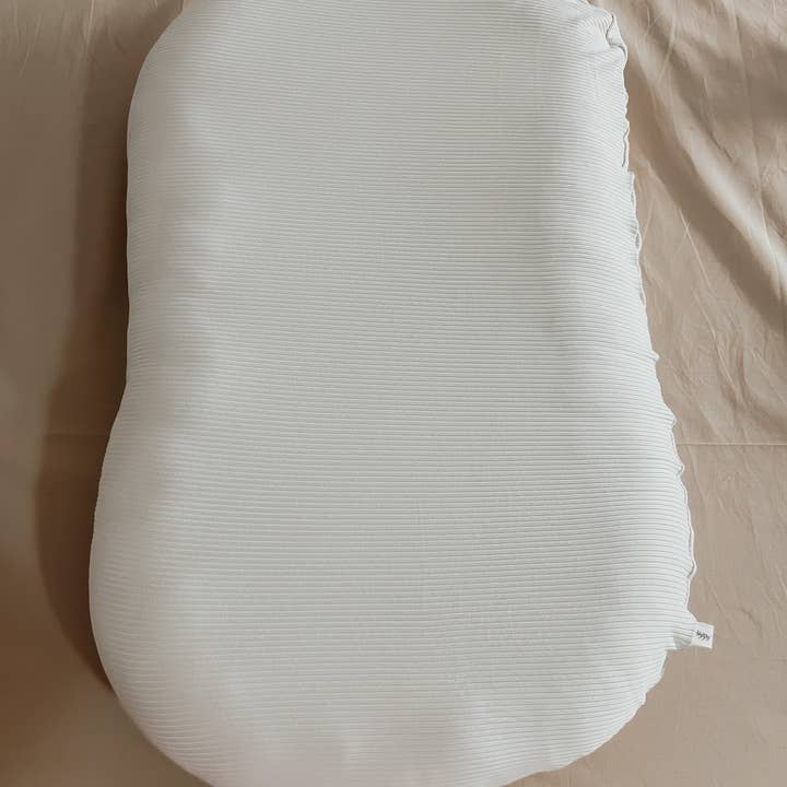 Little Mae and Co - Wholesale Lounger Cover - Baby - Oat Ribbed Baby Lounger Cover7