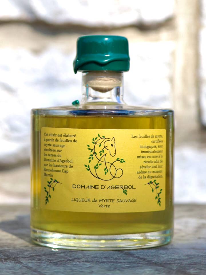 Soleia Nice Green Myrtle Liquor 5 cl for wholesale by Soleia Nice