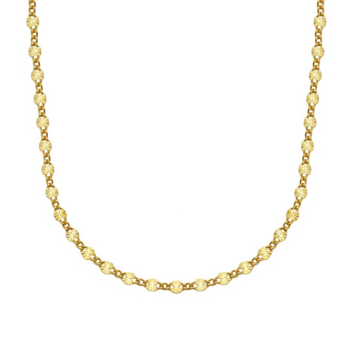 Collar de cadena Stellata chapado en oro para venta al por mayor de Aveta Studio