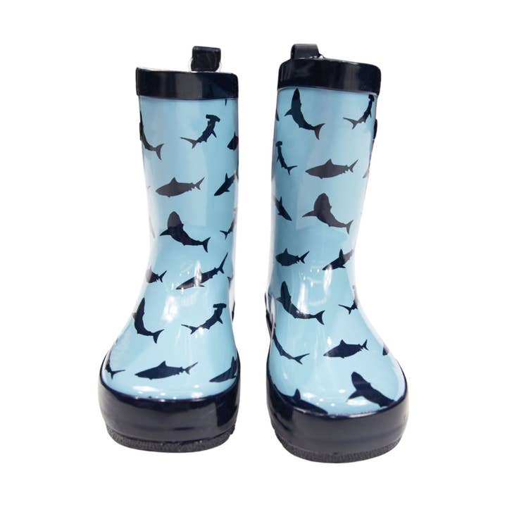Shark Print Rain Boot for wholesale by Korango Australia
