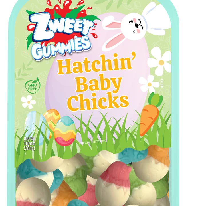 Easter Gummy Chicks | Zweet | 10 oz for wholesale by Galil Brands