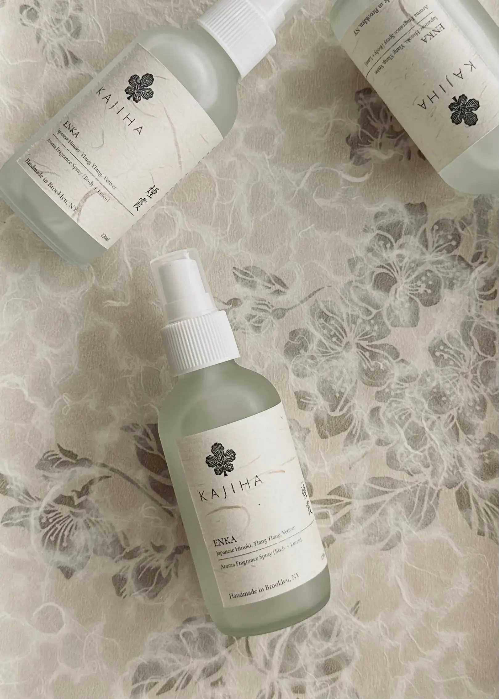 KAJIHA - Wholesale Room & Linen Spray - Botanical Aroma Body + Linen spray Enka0