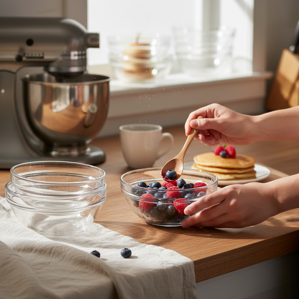 Kadra Kitchenware - Wholesale Bowl - Vikko Stackable Bowl, 3.5 In, 6 Pk1