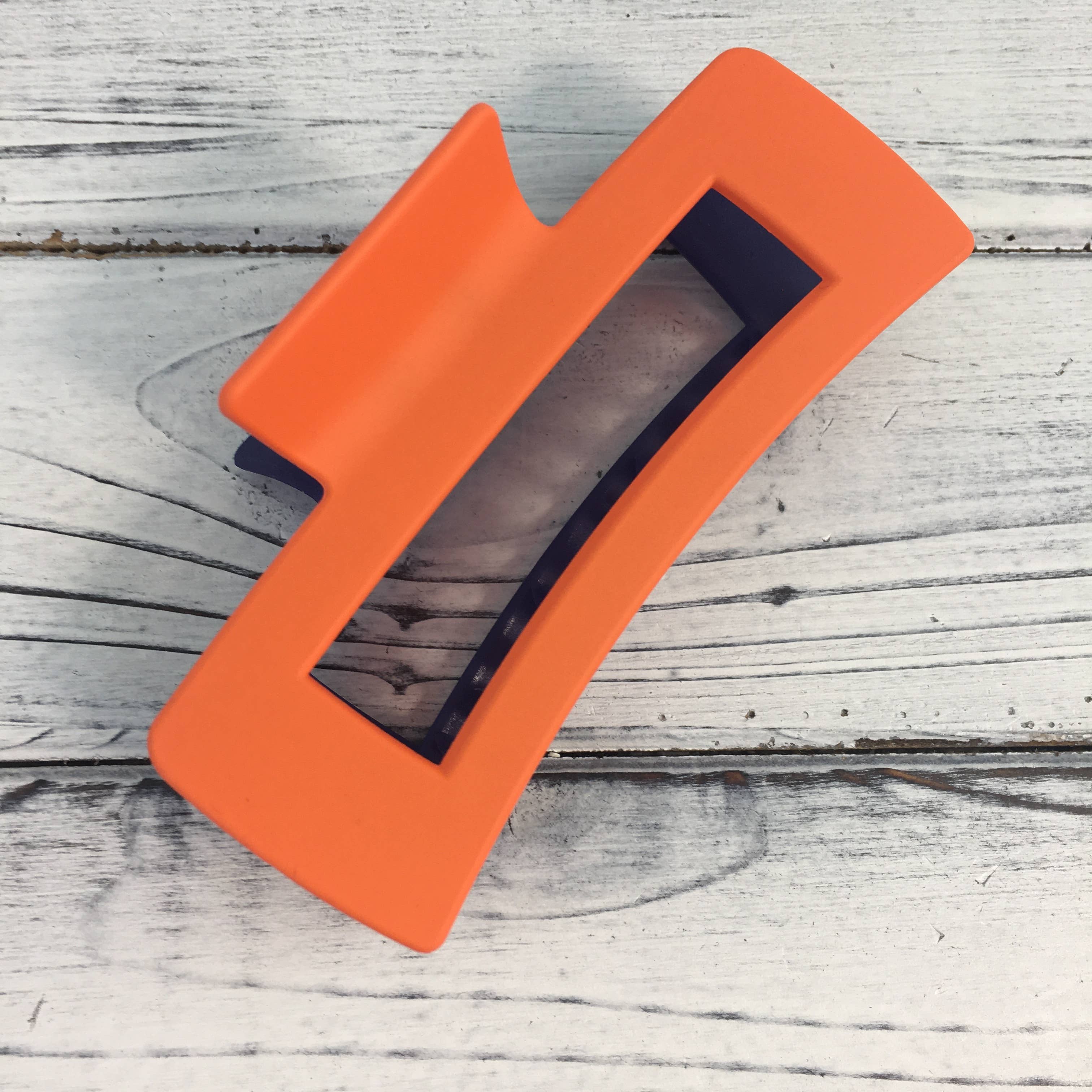 SongLily - Wholesale Hair Clip - Women's - Orange and navy claw hair clip1