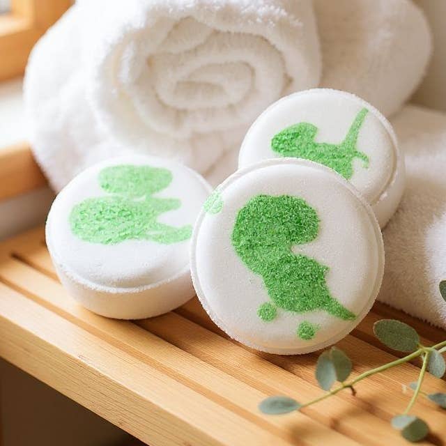 Rozemarijn en Munt Douche Stomers 4-Pack voor wholesale door Bath Bums