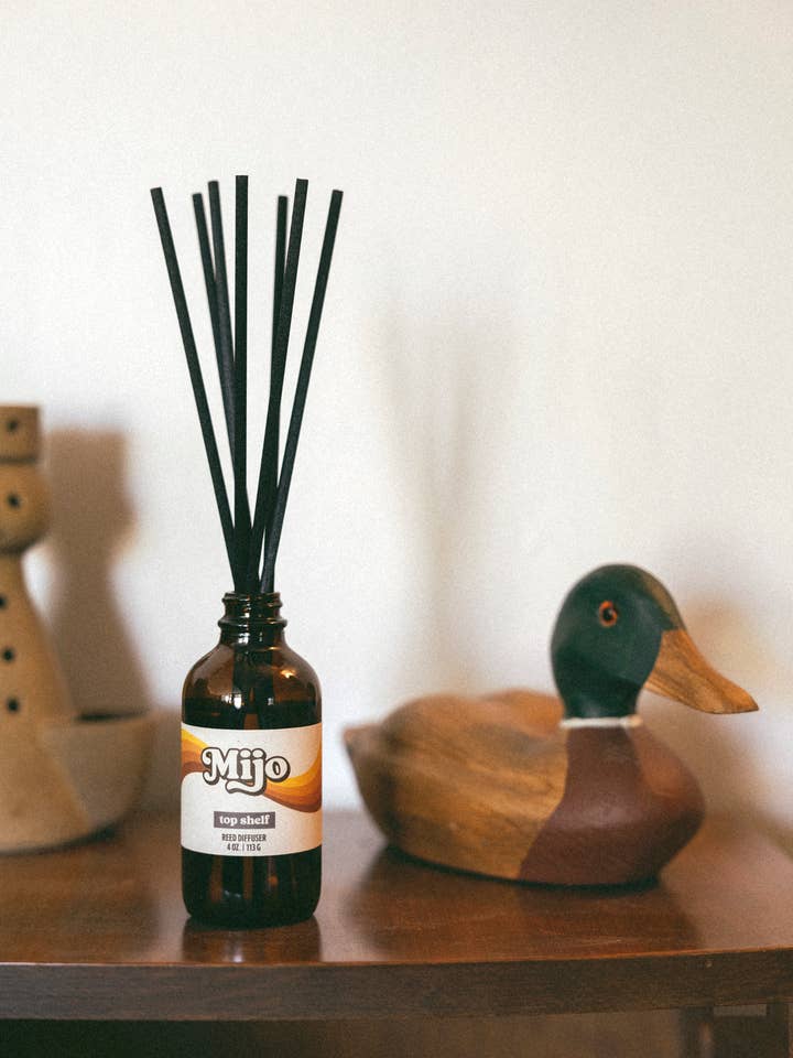 Top Shelf Reed Diffuser for wholesale by Mijo Candle Co