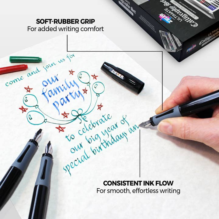 Zieler - Wholesale Pen - Ultimate Calligraphy Pen Gift Set (32 pieces)
