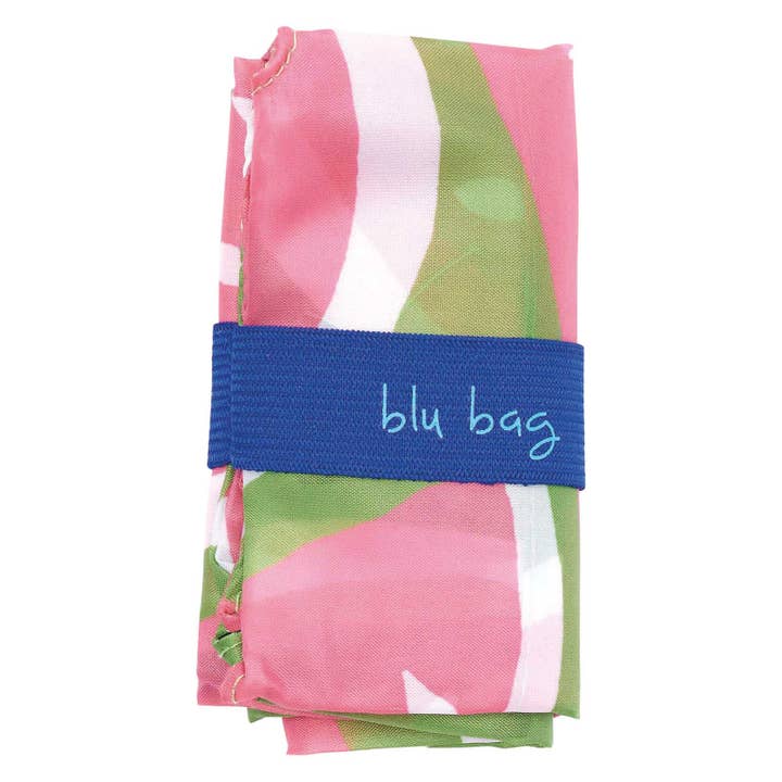 rockflowerpaper – Engroshandel Indkøbspose/indkøbstaske – VANDMELON blå taske Genanvendelig Shopper Tote